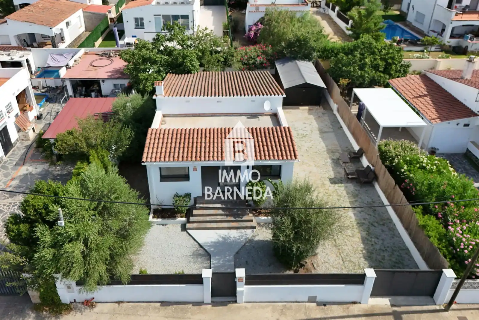 Vista exterior de Casa o xalet en venda en Roses amb Aire condicionat, Calefacció i Jardí privat