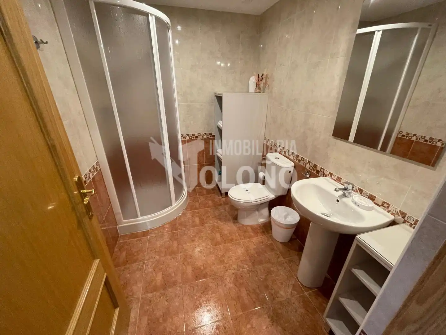 Bany de Apartament en venda en Cuzcurrita de Río Tirón amb Calefacció, Terrassa i Moblat