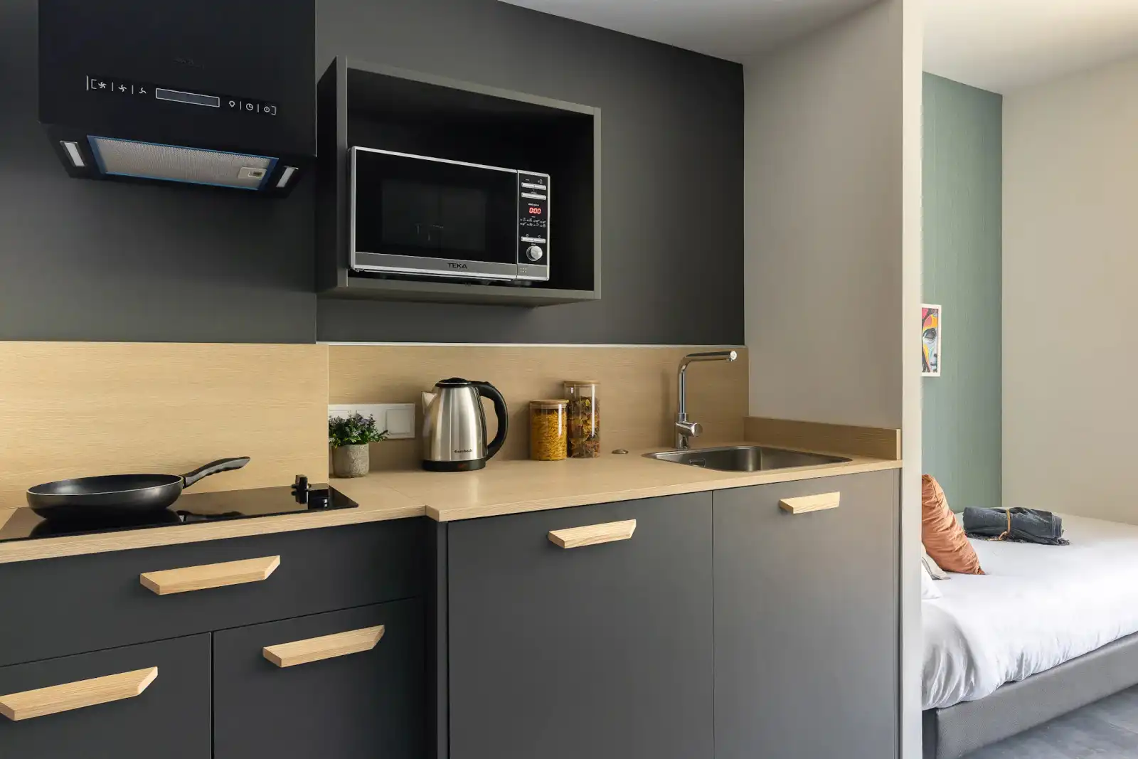 Küche von Wohnung zur Miete in Algirós