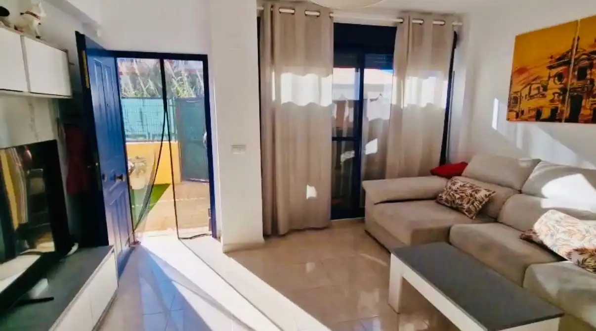 Sala de estar de Planta baja en venta en Bellreguard con Aire acondicionado, Calefacción y Jardín privado