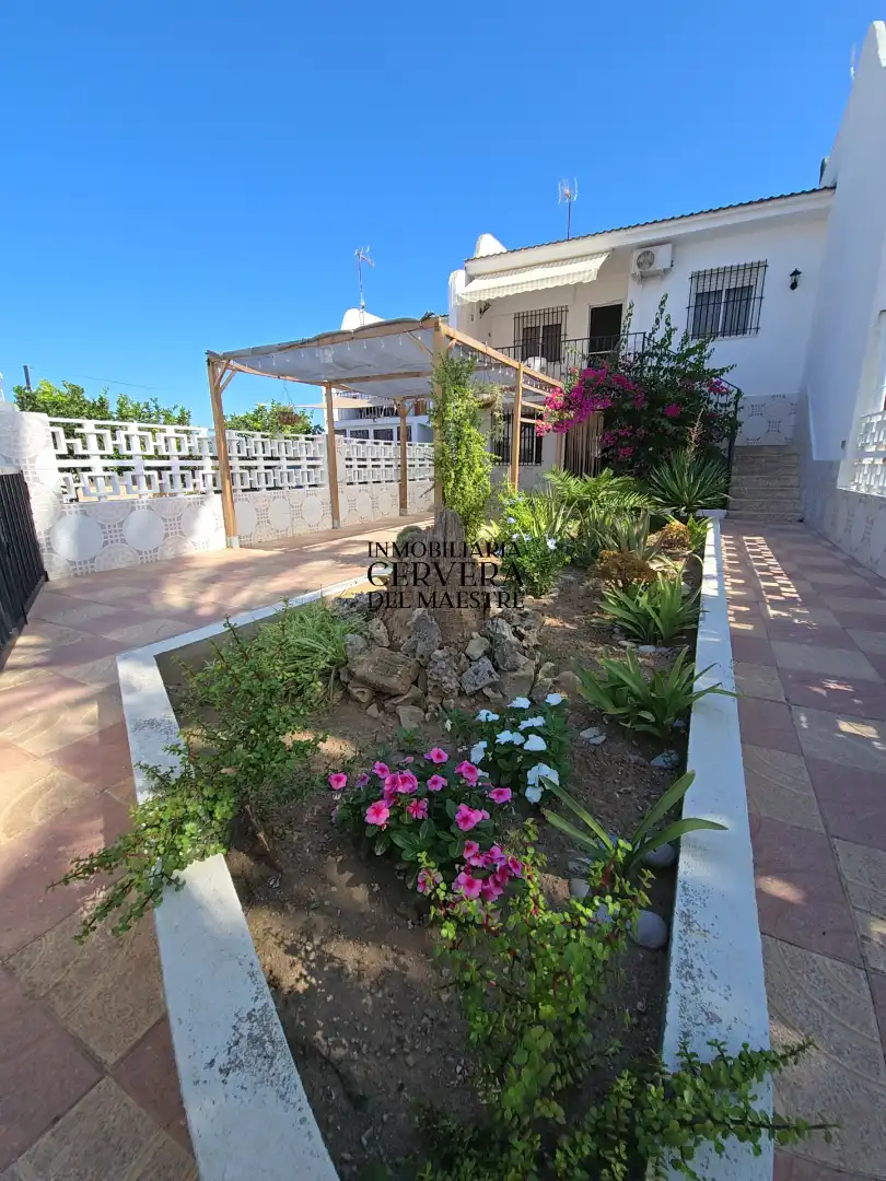 Jardín de Casa adosada en venta en Peñíscola / Peníscola