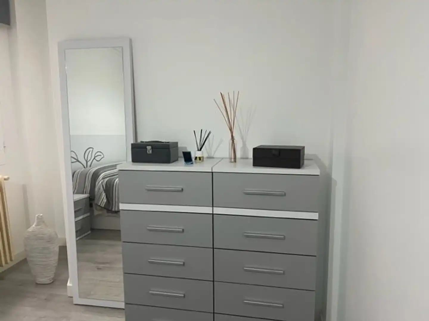 Schlafzimmer von Wohnung zur Miete in Puertollano mit Klimaanlage, Heizung und Möbliert