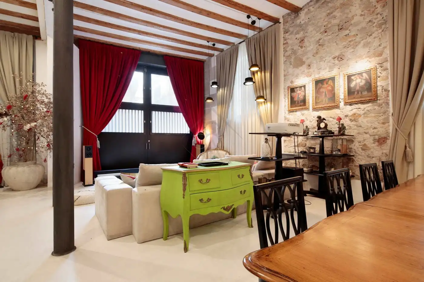 Sala d'estar de Loft en venda en Barcelona amb Aire condicionat i Calefacció
