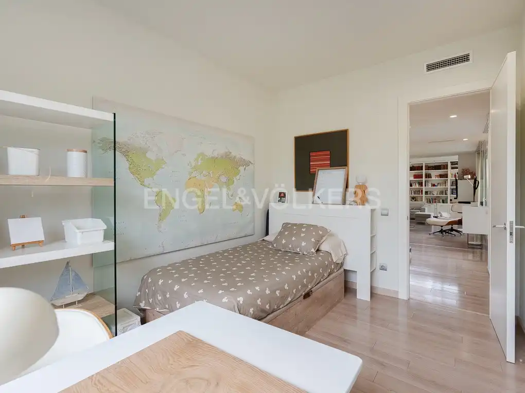 Bedroom of Houses for rent in Bétera  with Air Conditioner, Heating and Private garden