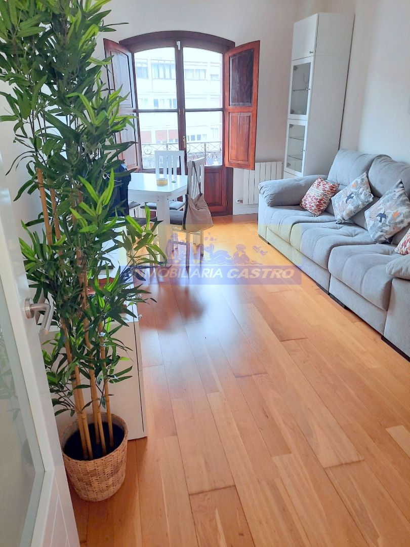 Sala de estar de Piso de alquiler en Castro-Urdiales con Amueblado