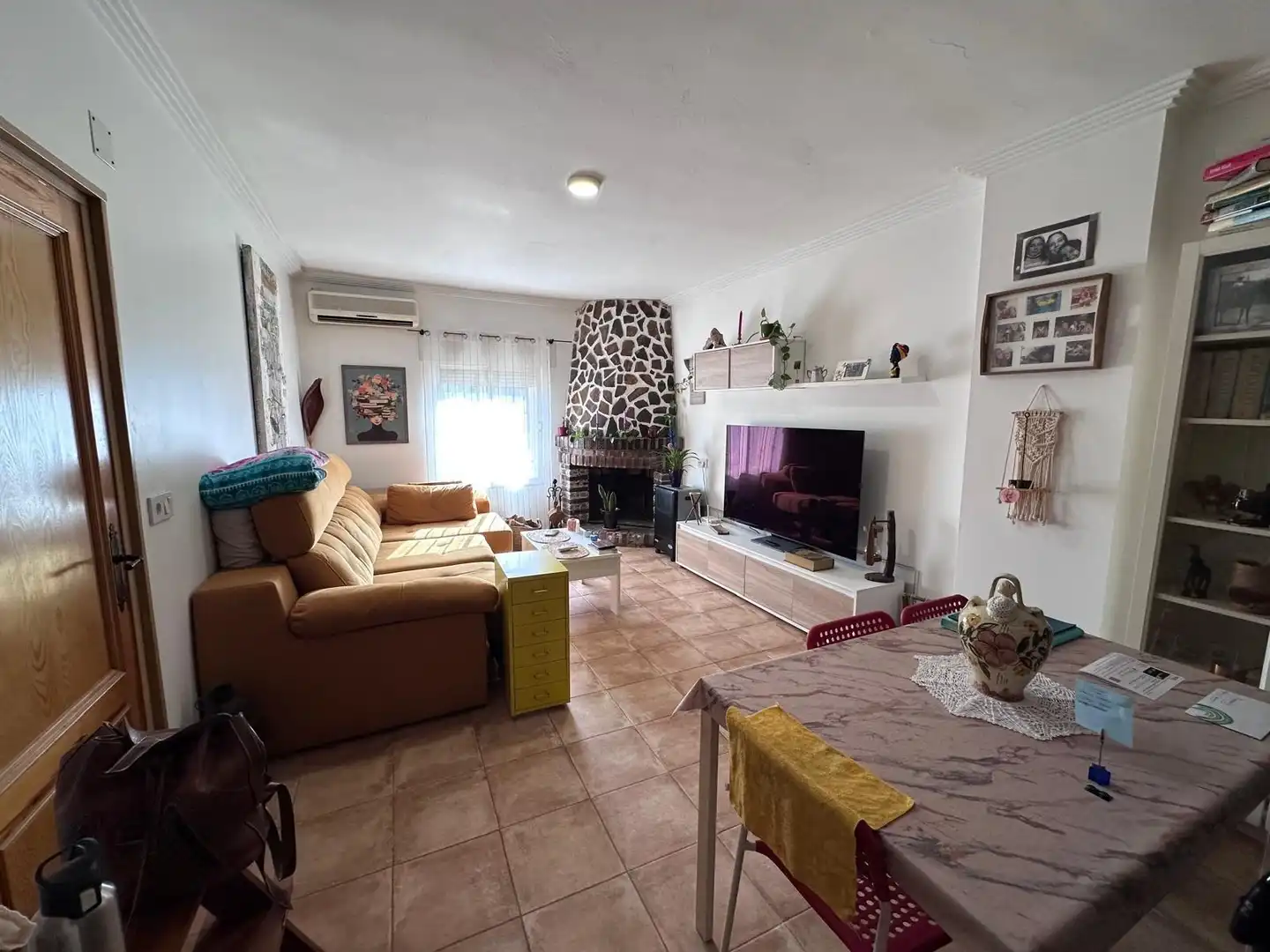 Sala d'estar de Casa o xalet de lloguer en Murcia amb Aire condicionat, Calefacció i Moblat