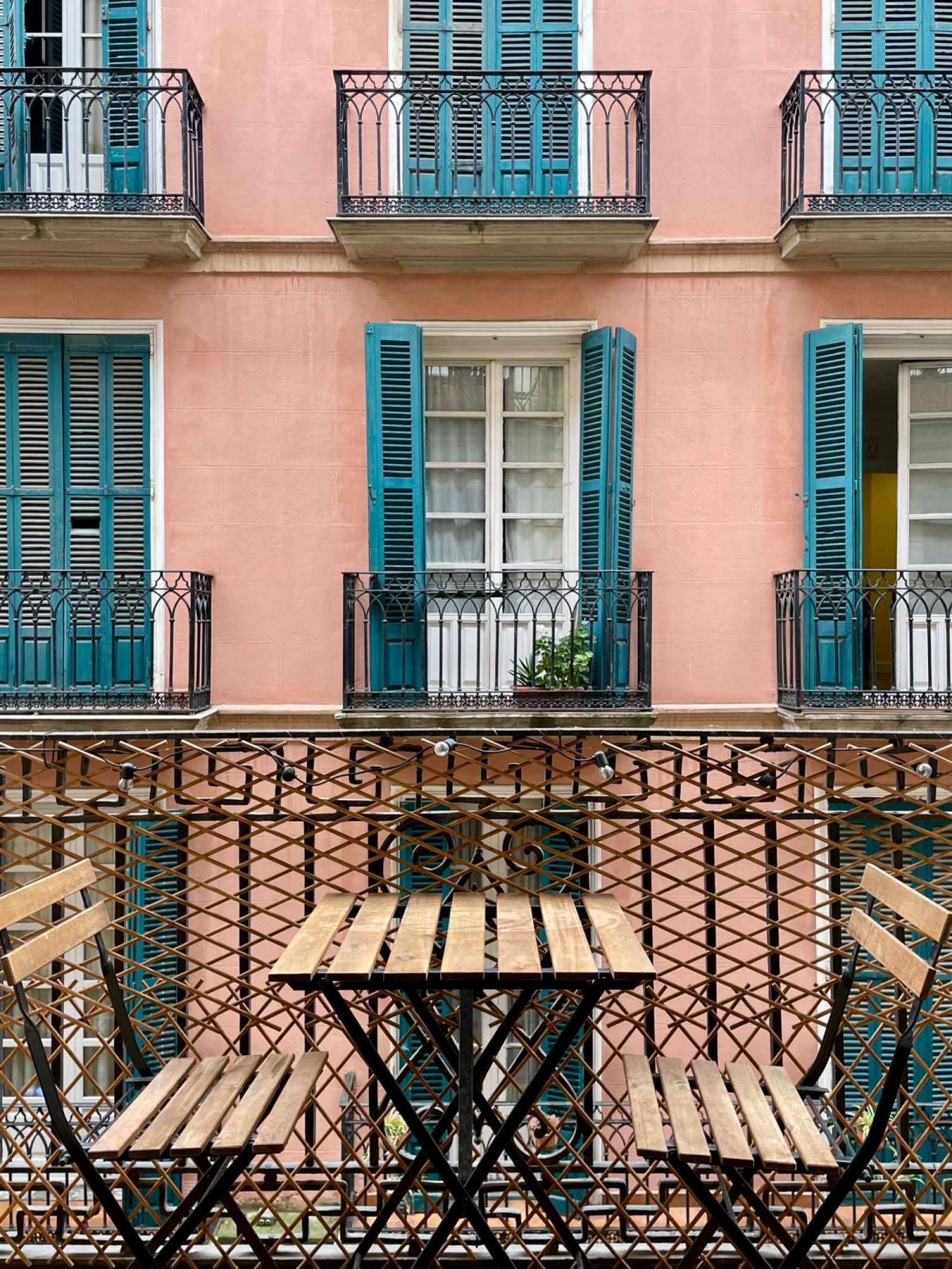 Terraza de Apartamento para compartir en Bilbao  con Aire acondicionado, Calefacción y Terraza