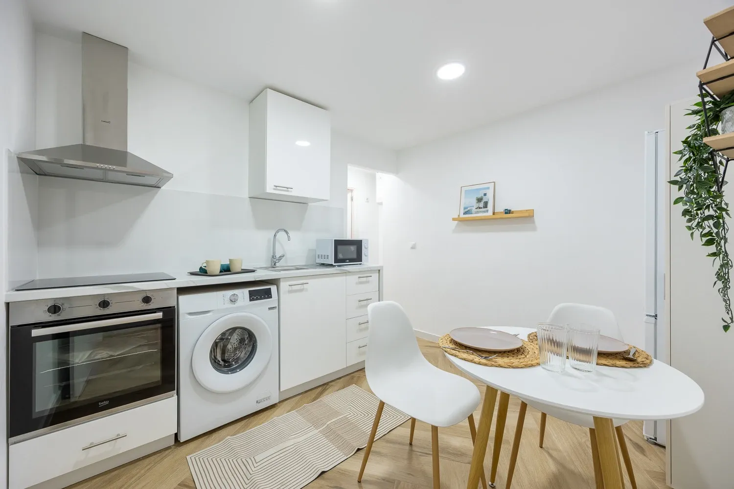 Kitchen of Flat to rent in Alicante / Alacant  with Air Conditioner, Heating and Furnished