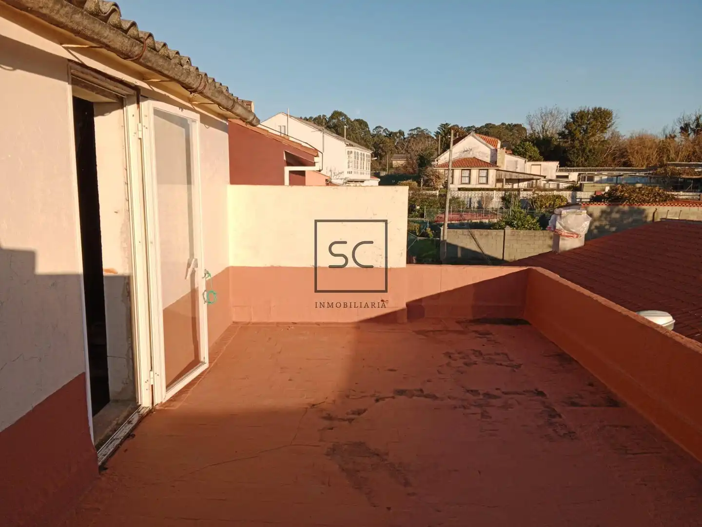 Terrassa de Casa adosada en venda en Mugardos amb Terrassa