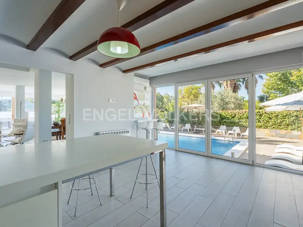 Exterior view of Houses for rent in Bétera  with Air Conditioner, Heating and Private garden