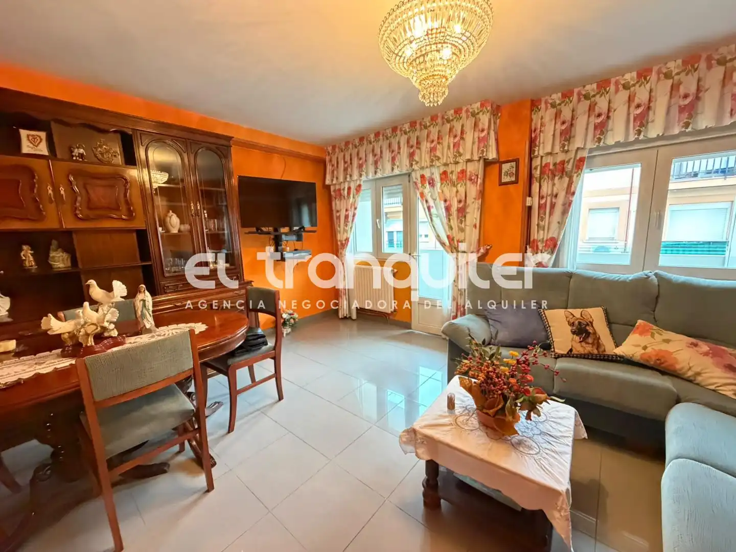 Sala de estar de Piso de alquiler en La Alhóndiga