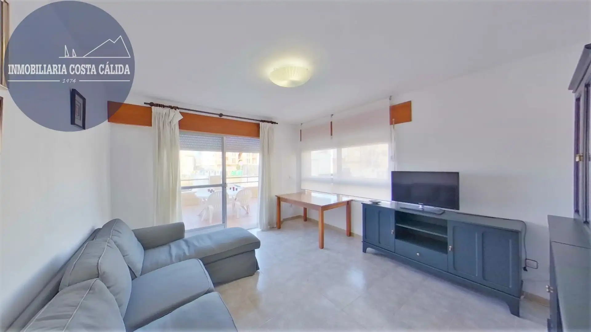 Sala de estar de Dúplex en venta en Águilas con Jardín privado, Terraza y Trastero