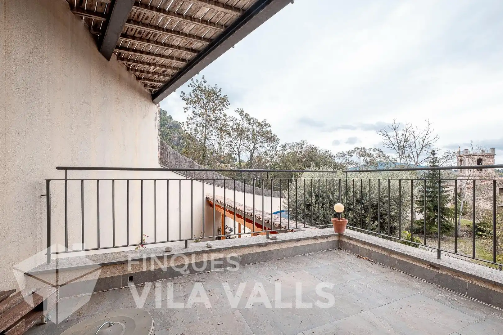 Terraza de Casa o chalet en venta en Gallifa con Aire acondicionado, Calefacción y Jardín privado