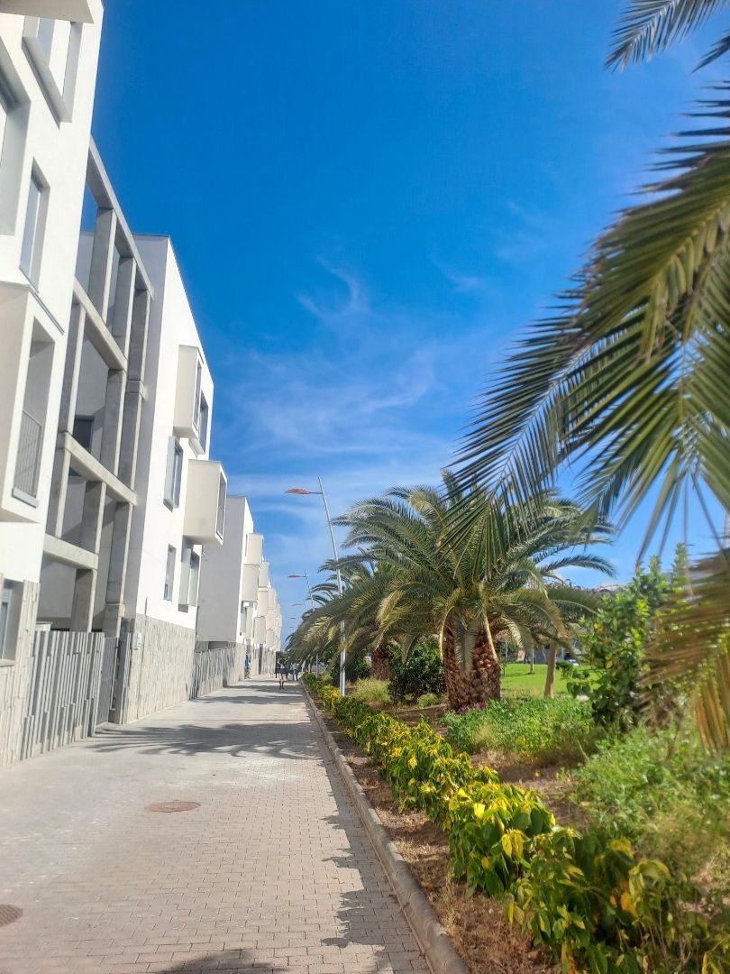 Vista exterior de Piso de alquiler en Las Palmas de Gran Canaria con Horno, Lavadora y Balcón