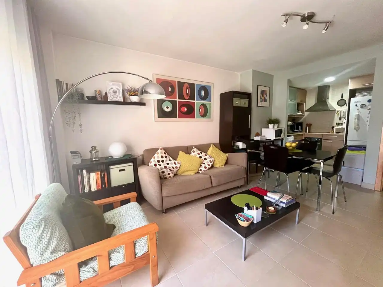 Sala de estar de Piso en venta en Rubí