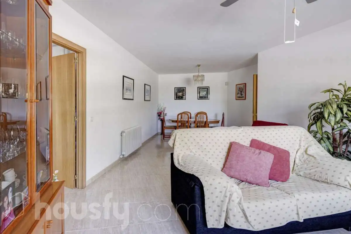 Living room of Flat for sale in Malgrat de Mar  with Heating, Storage room and Furnished