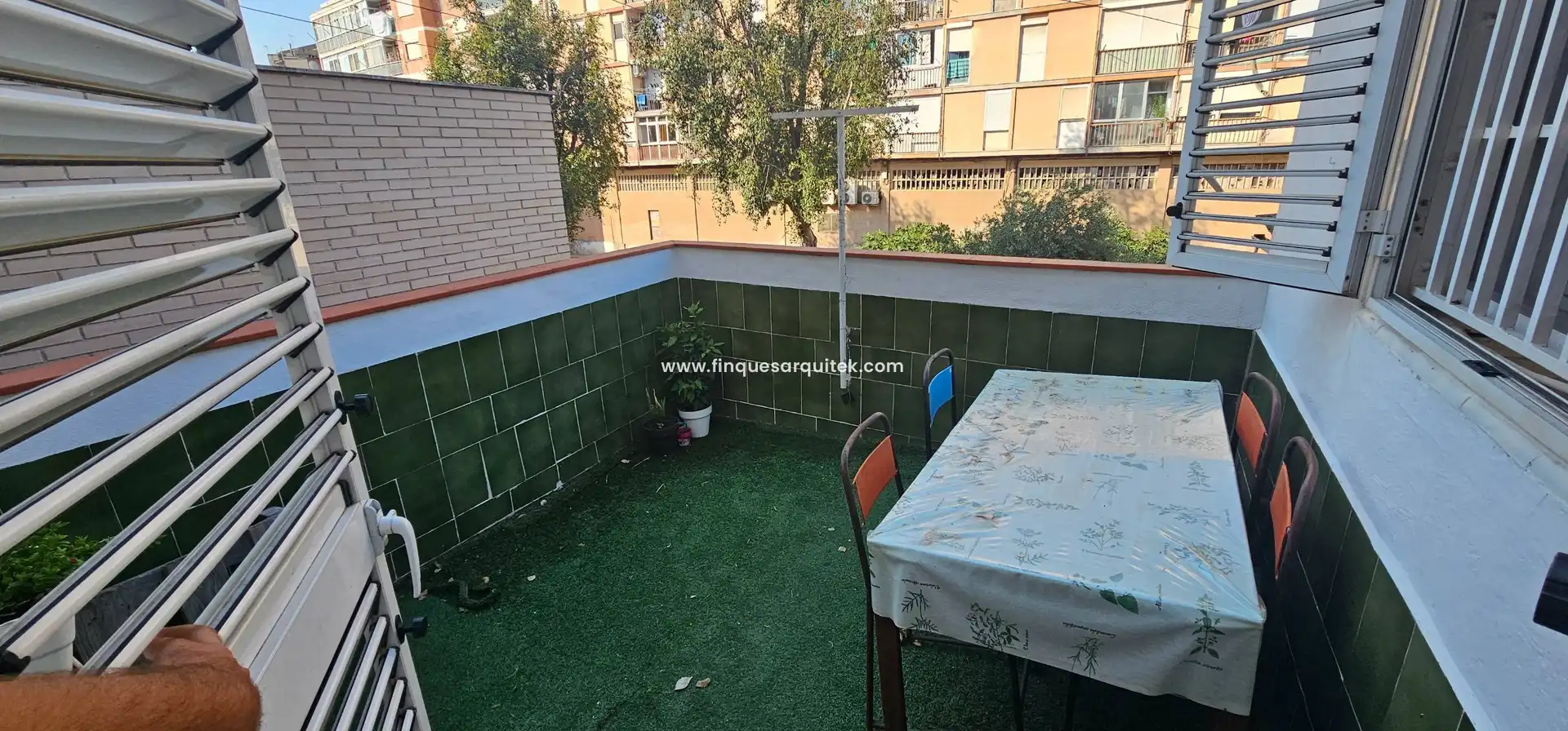 Garden of Houses for sale in Lleida  with Air Conditioner, Heating and Terrace