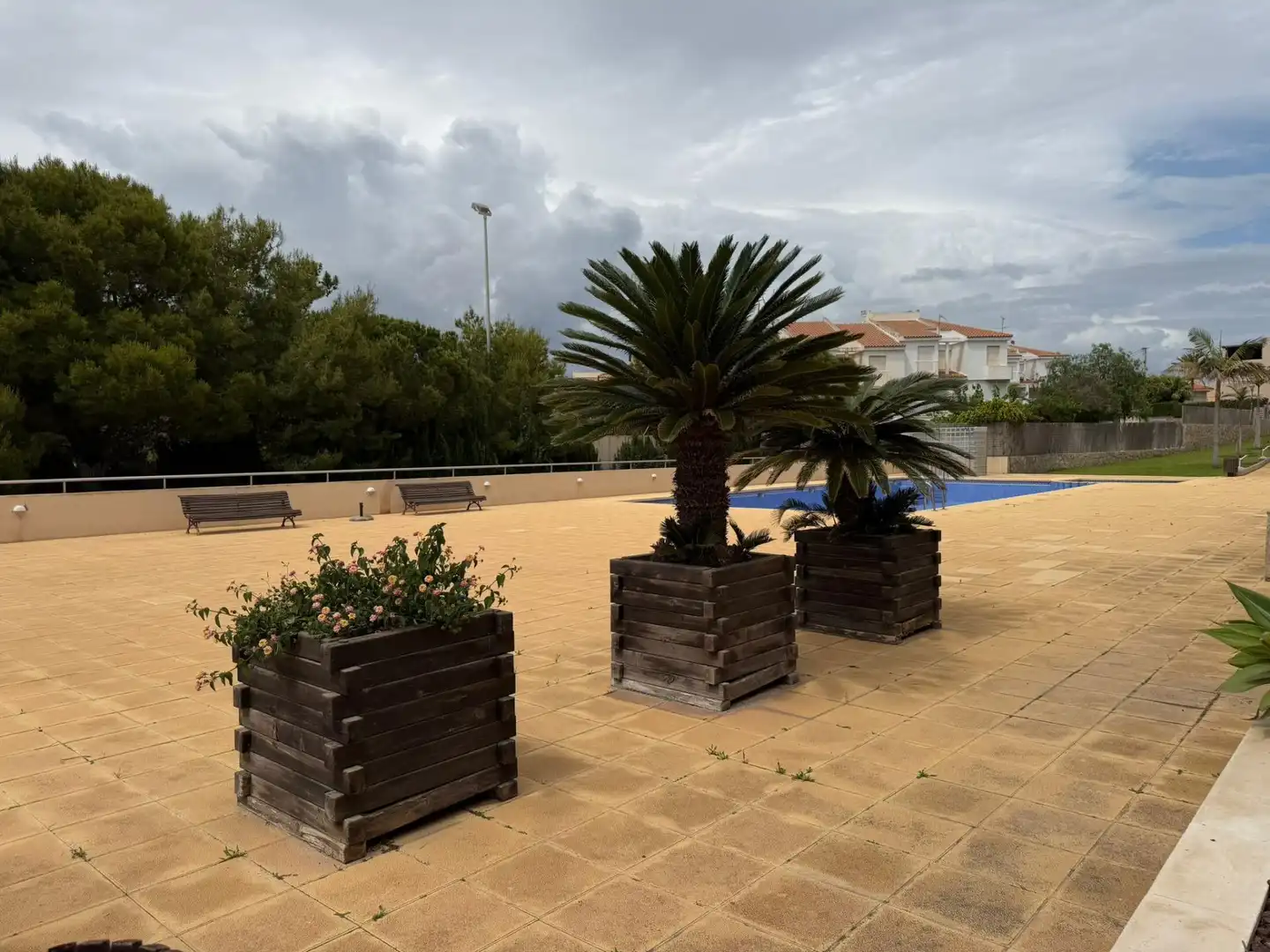Terrace of Flat for sale in Águilas  with Air Conditioner, Heating and Private garden