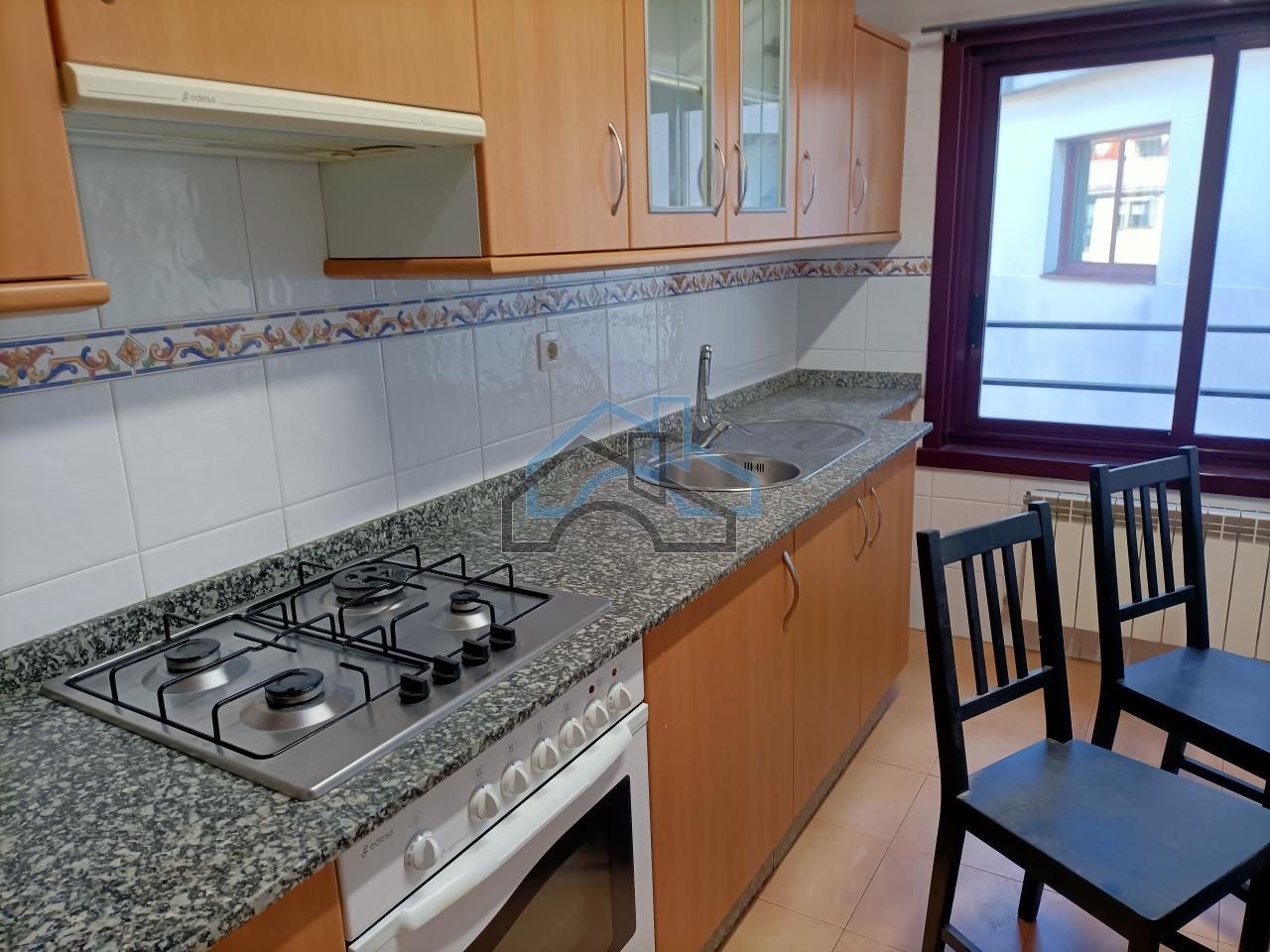 Kitchen of Flat to rent in Cambre   with Heating, Parquet flooring and Storage room