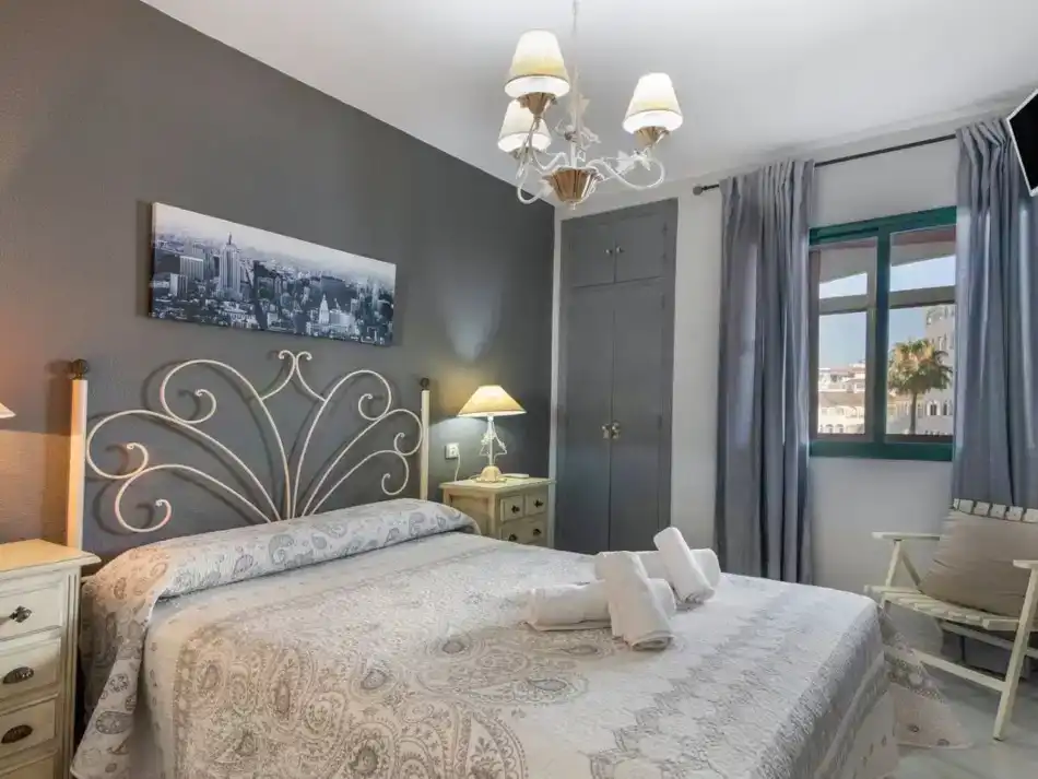 Bedroom of Flat for sale in El Portil  with Air Conditioner and Swimming Pool