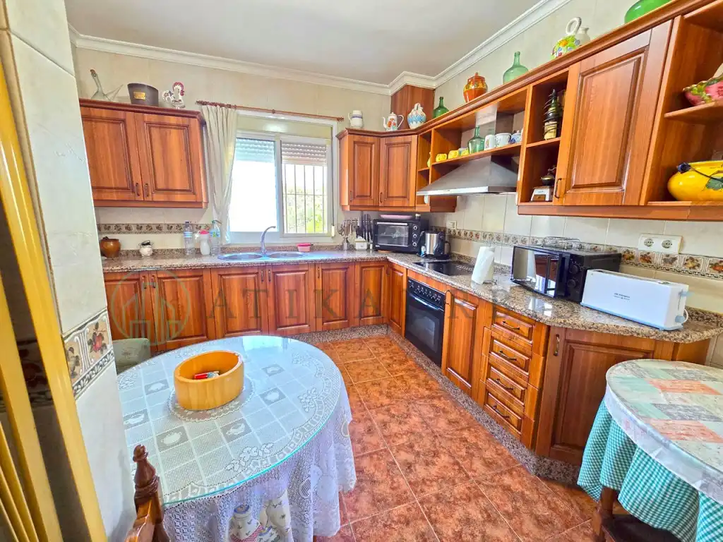 Cocina de Casa o chalet en venta en Álora con Jardín privado