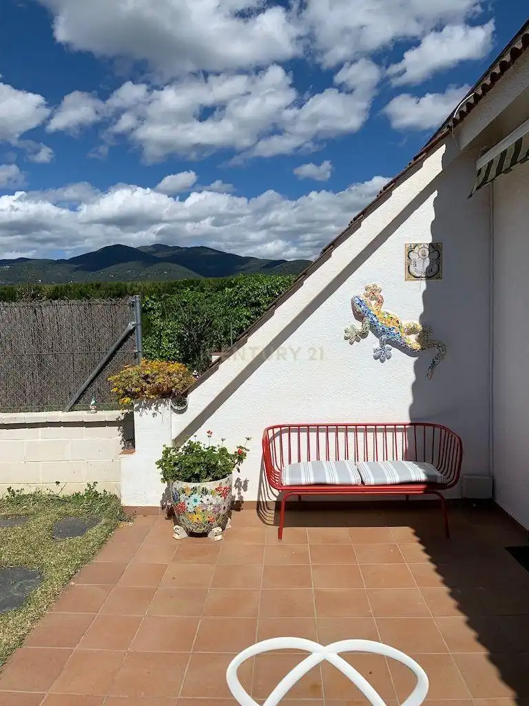 Terrasse von Haus oder Chalet zum Verkauf in Sant Esteve de Palautordera mit Privatgarten und Schwimmbad