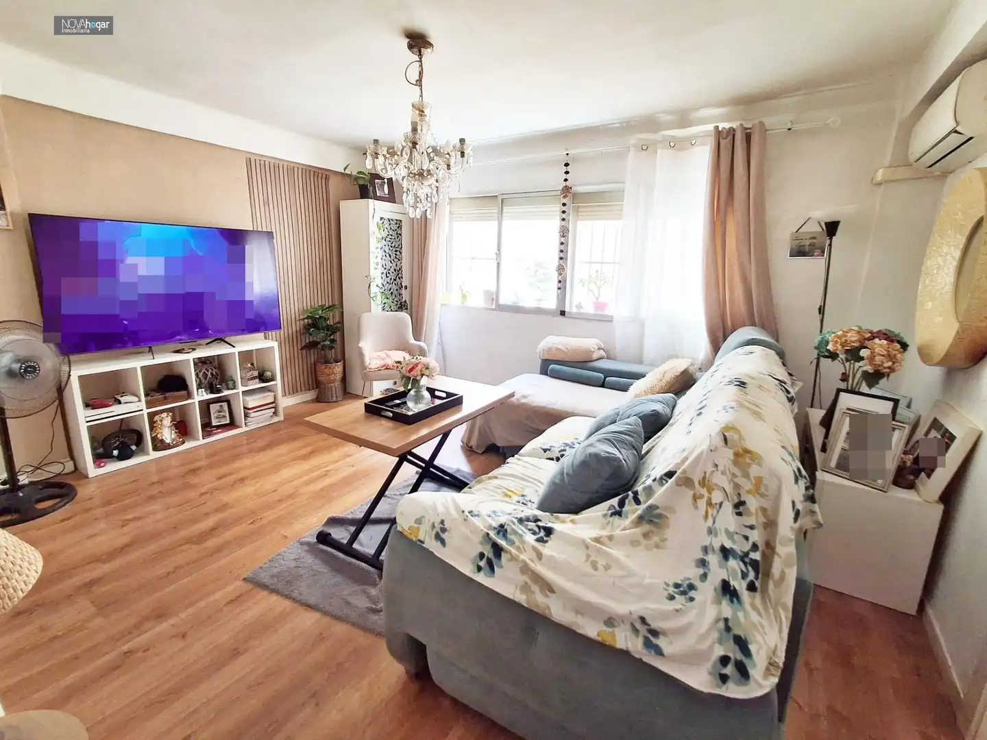 Living room of Flat for sale in Málaga  with Air Conditioner and Heating