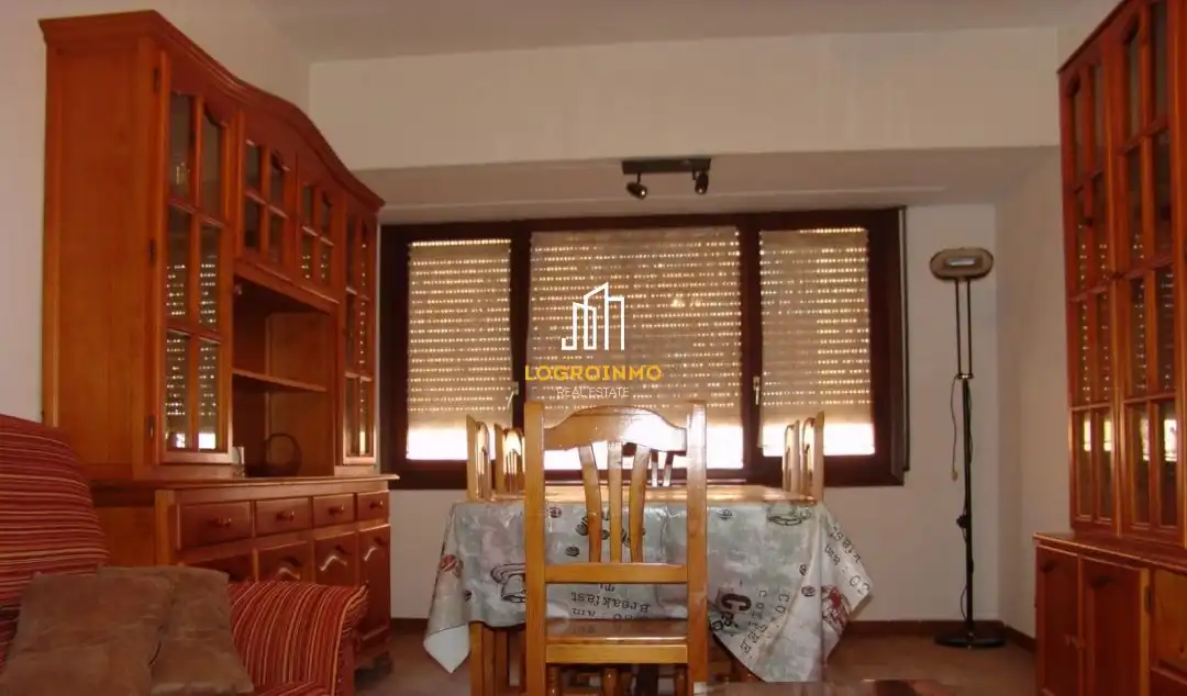 Dining room of Flat for sale in  Logroño  with Heating, Terrace and Balcony