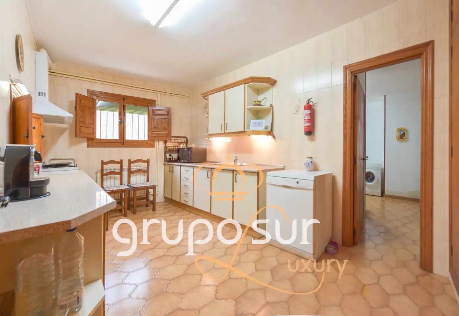 Cocina de Casa o chalet en venta en San Cebrián de Mazote con Calefacción, Jardín privado y Parquet