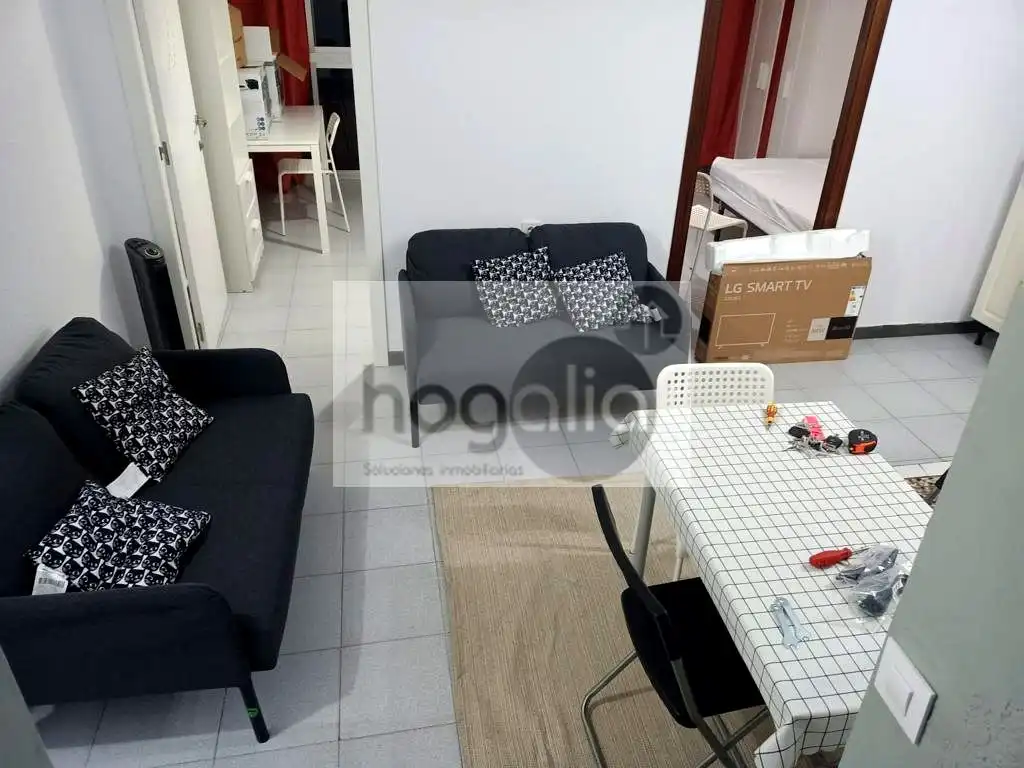 Sala de estar de Piso de alquiler en Sevilla con Aire acondicionado y Amueblado