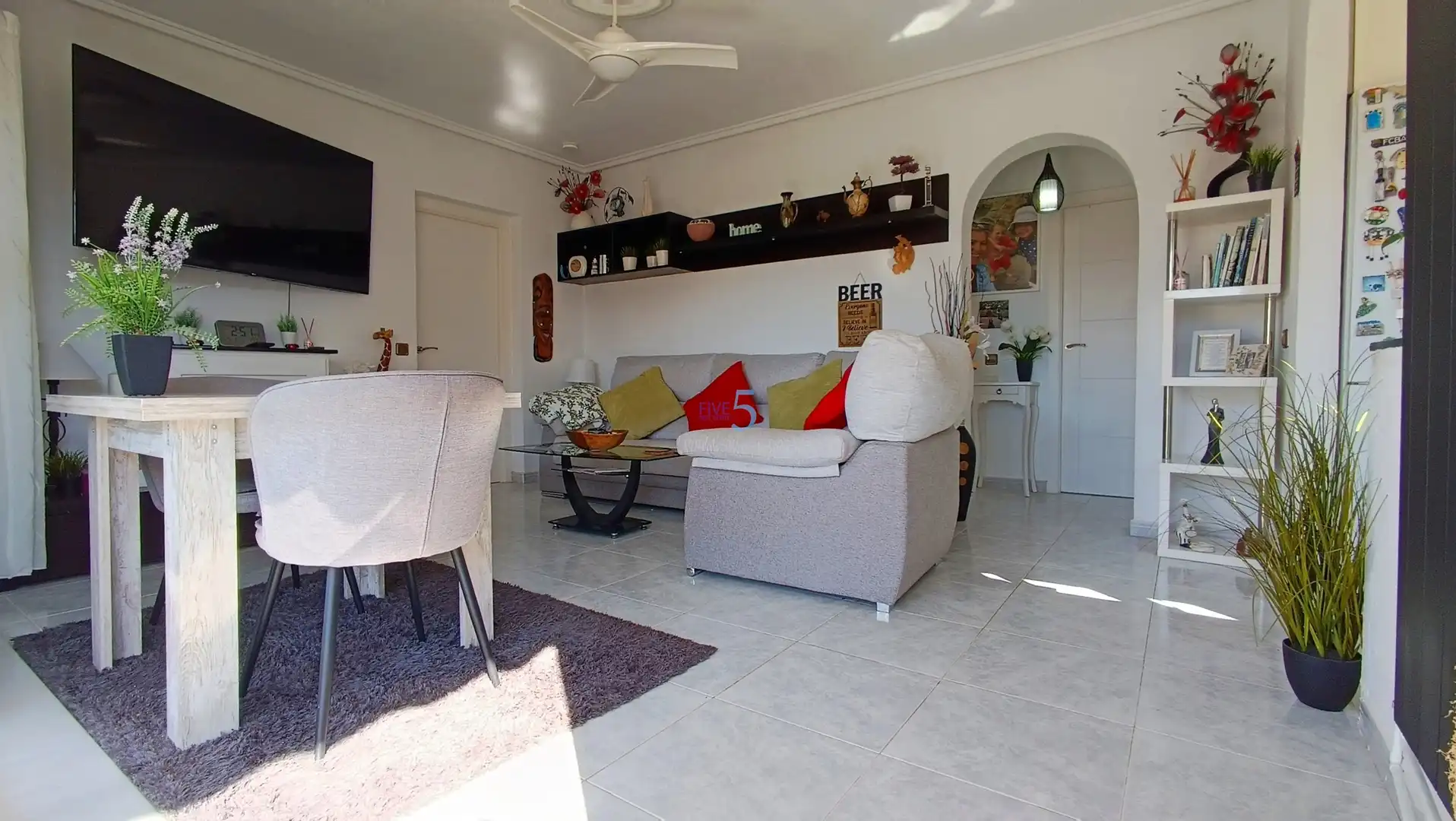 Sala de estar de Casa o chalet en venta en Rojales con Aire acondicionado, Calefacción y Terraza