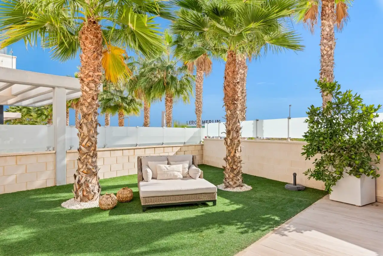 Terrassa de Casa o xalet en venda en Rojales amb Aire condicionat, Jardí privat i Terrassa