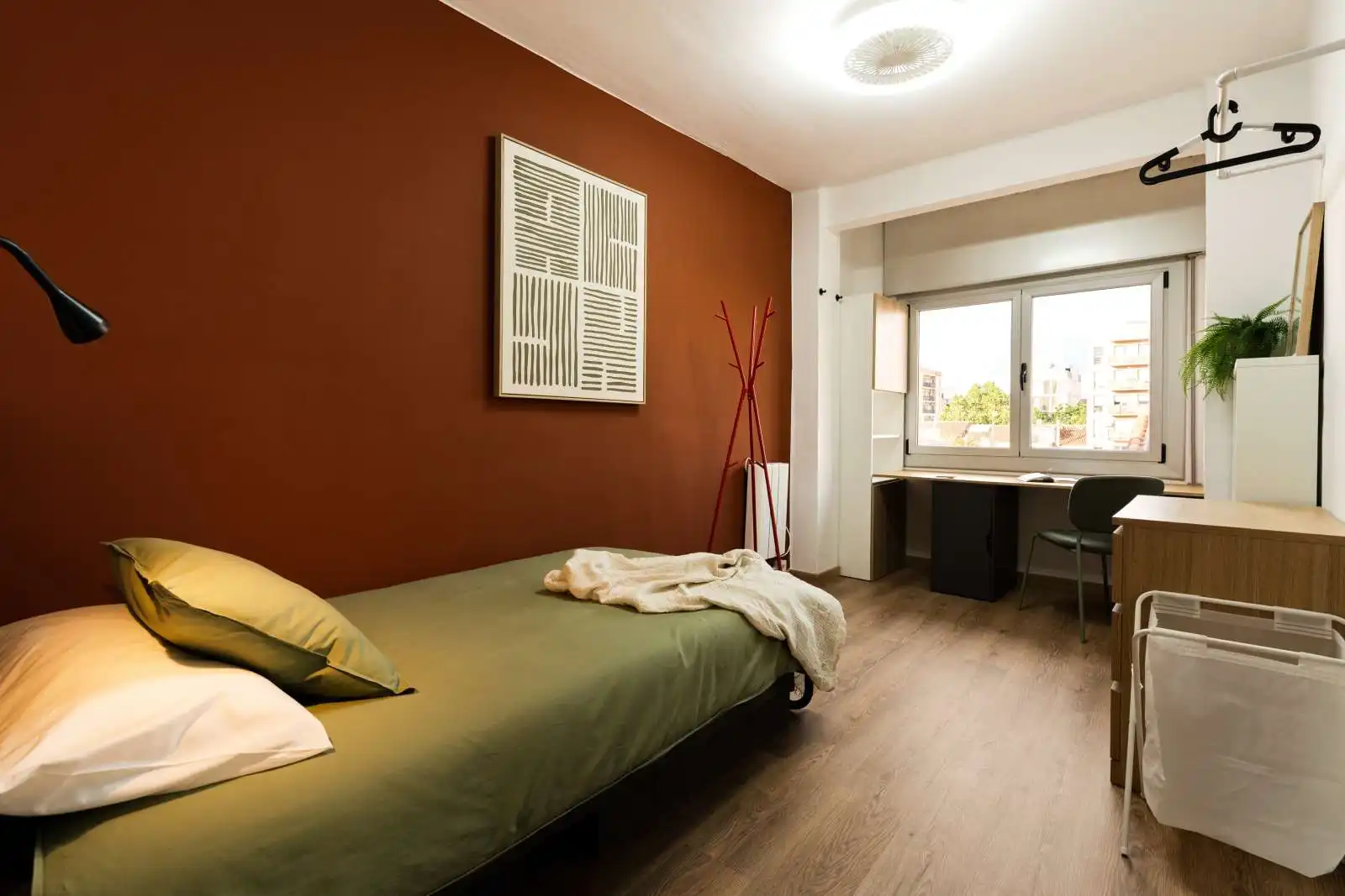 Habitación de Piso para compartir en Sabadell con Aire acondicionado, Calefacción y Terraza