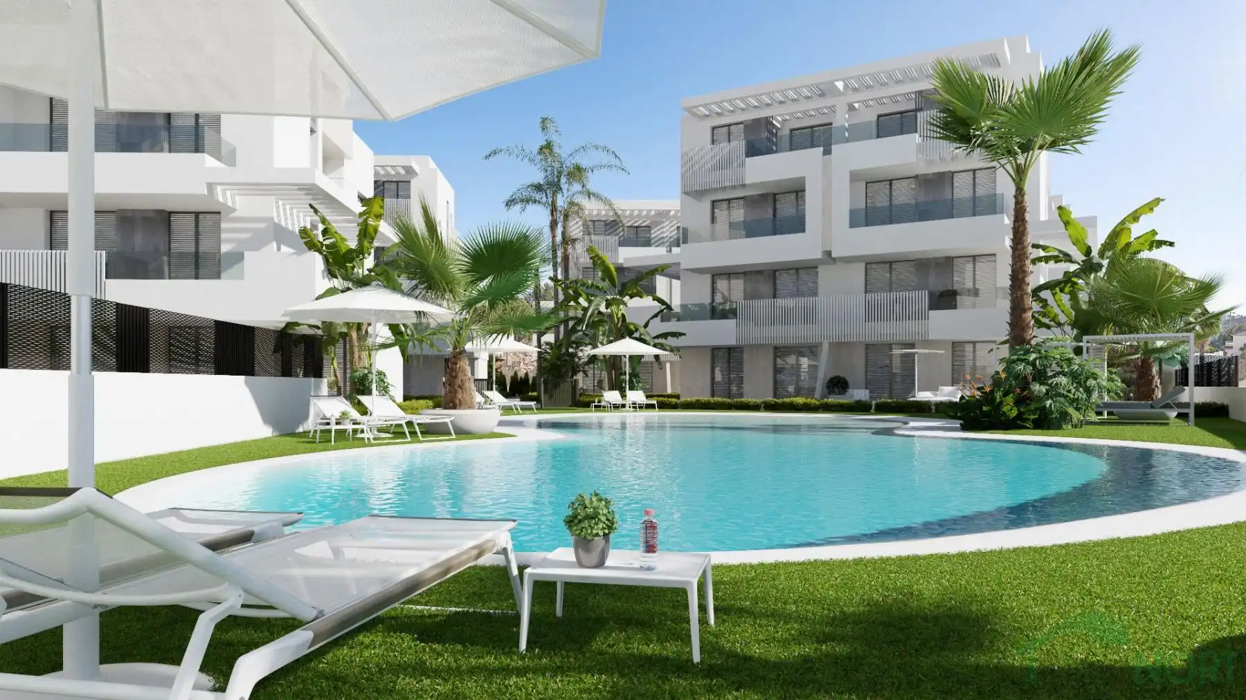 Appartement compact avec piscine à vendre à Mar Menor Golf