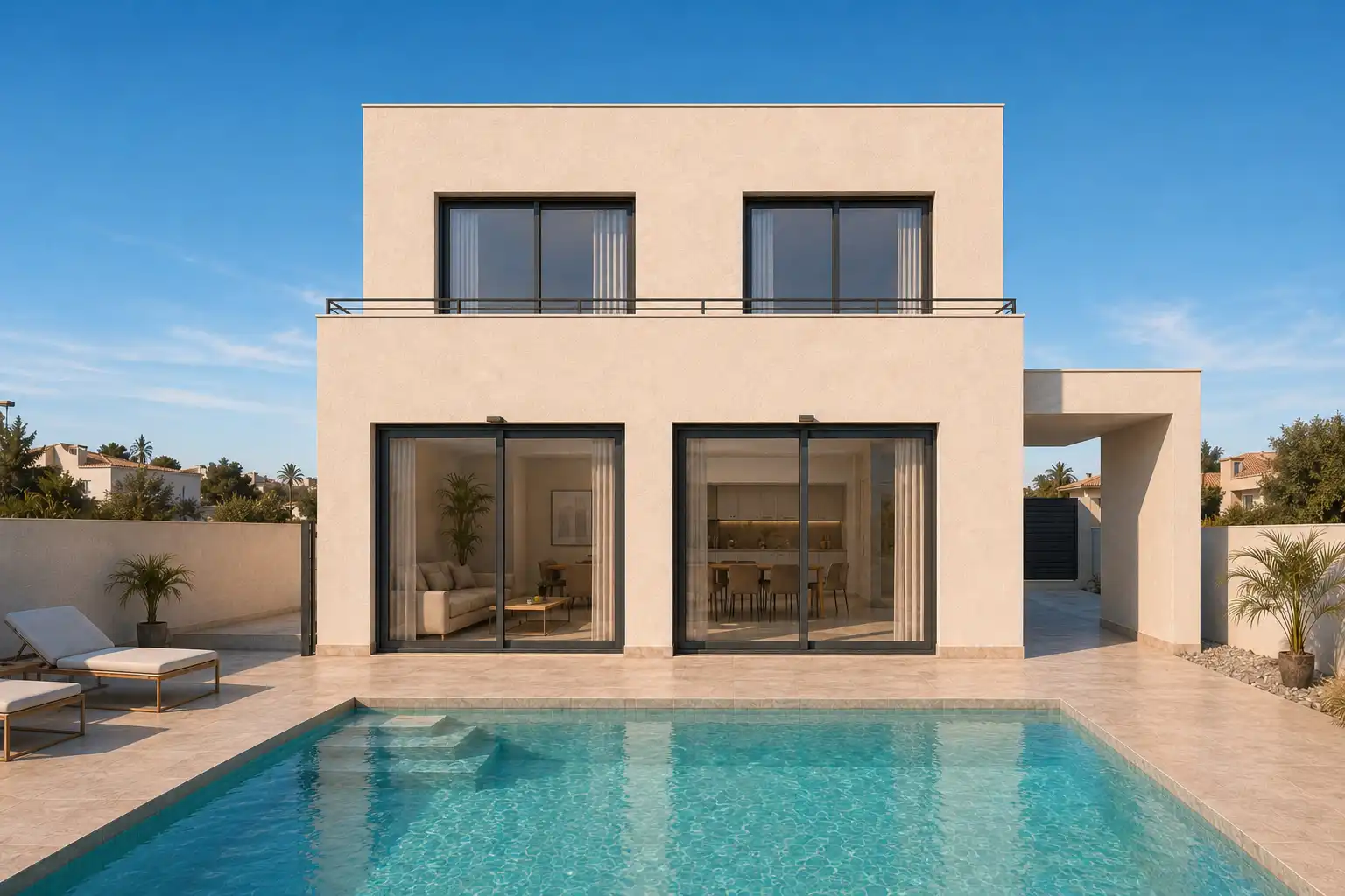 Chalet de obra nueva con piscina en venta en El Mojón, imagen 9