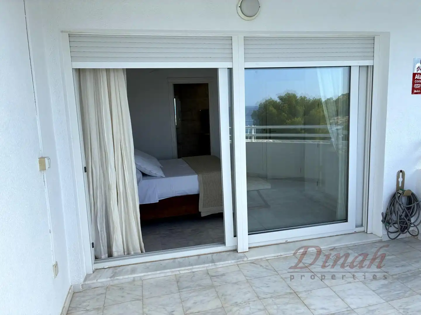 Terrasse von Wohnungen zur Miete in Altea mit Klimaanlage, Heizung und Möbliert