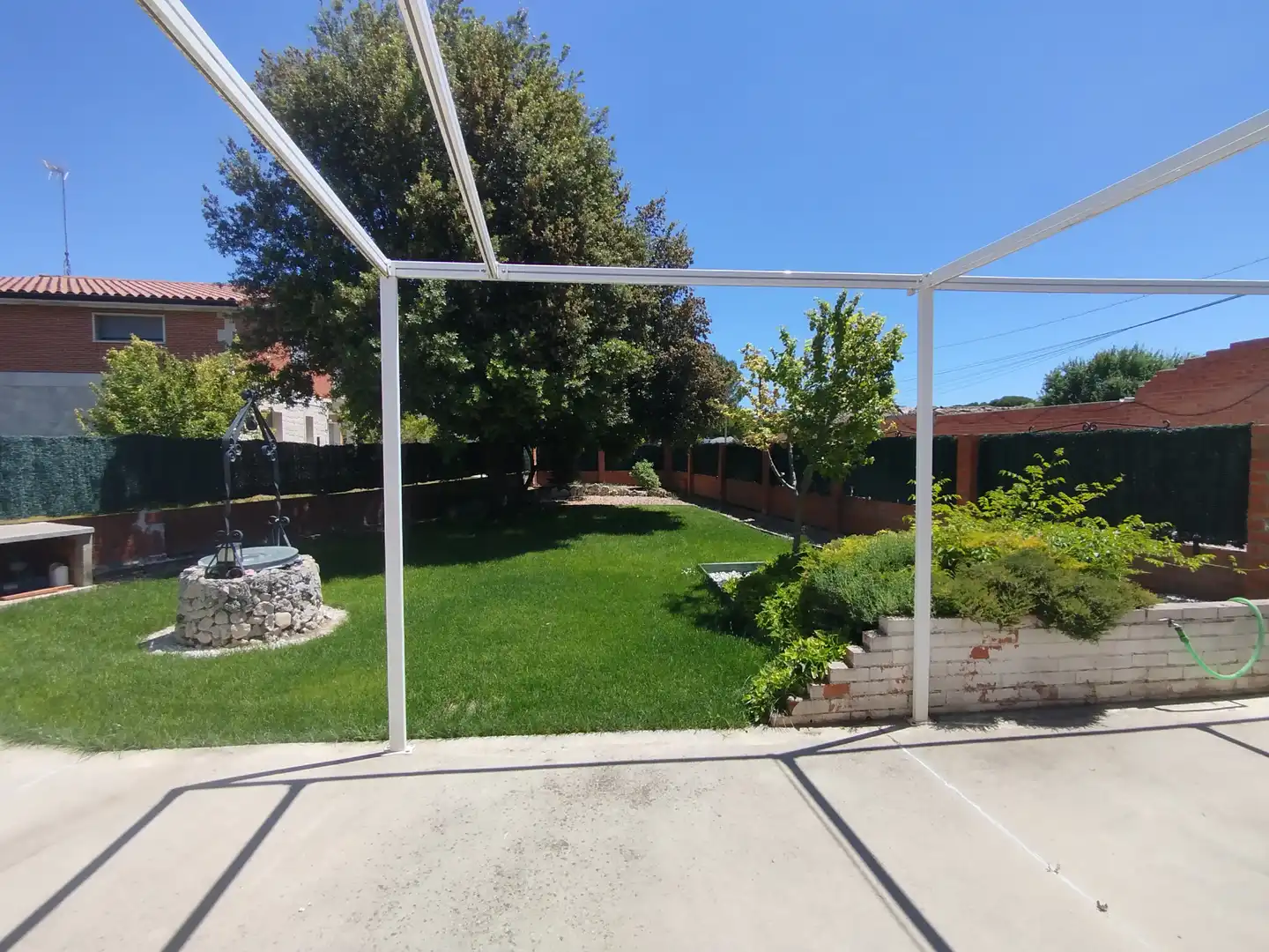Jardín de Casa o chalet en venta en Cogeces de Íscar con Calefacción, Jardín privado y Terraza