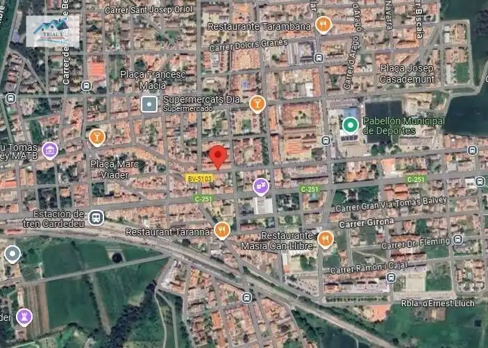 Vista exterior de Pis en venda en Cardedeu