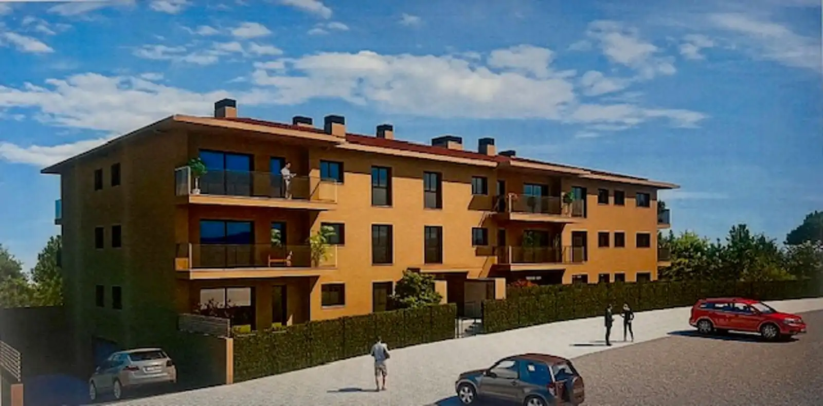 Exterior view of Flat for sale in Pals  with Air Conditioner, Heating and Terrace