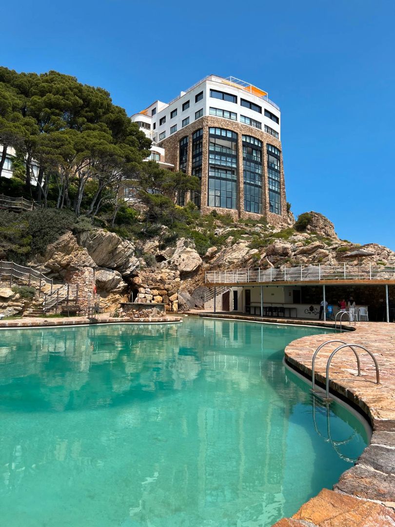 Swimming pool of Apartment for sale in Begur  with Parquet flooring, Terrace and Furnished