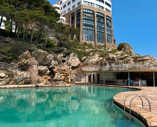 Swimming pool of Apartment for sale in Begur  with Parquet flooring, Terrace and Furnished