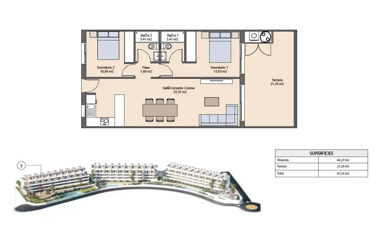 Apartament amb piscina en venda a N/A, imagen 38