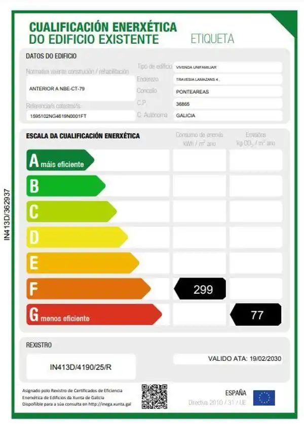Habitatge amb jardí en venda a Rúa Lamazáns, imagen 26