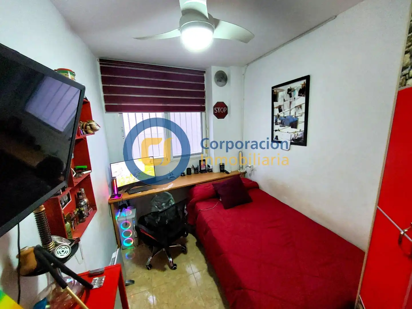 Habitación de Ático en venta en Lorca con Aire acondicionado, Terraza y Trastero