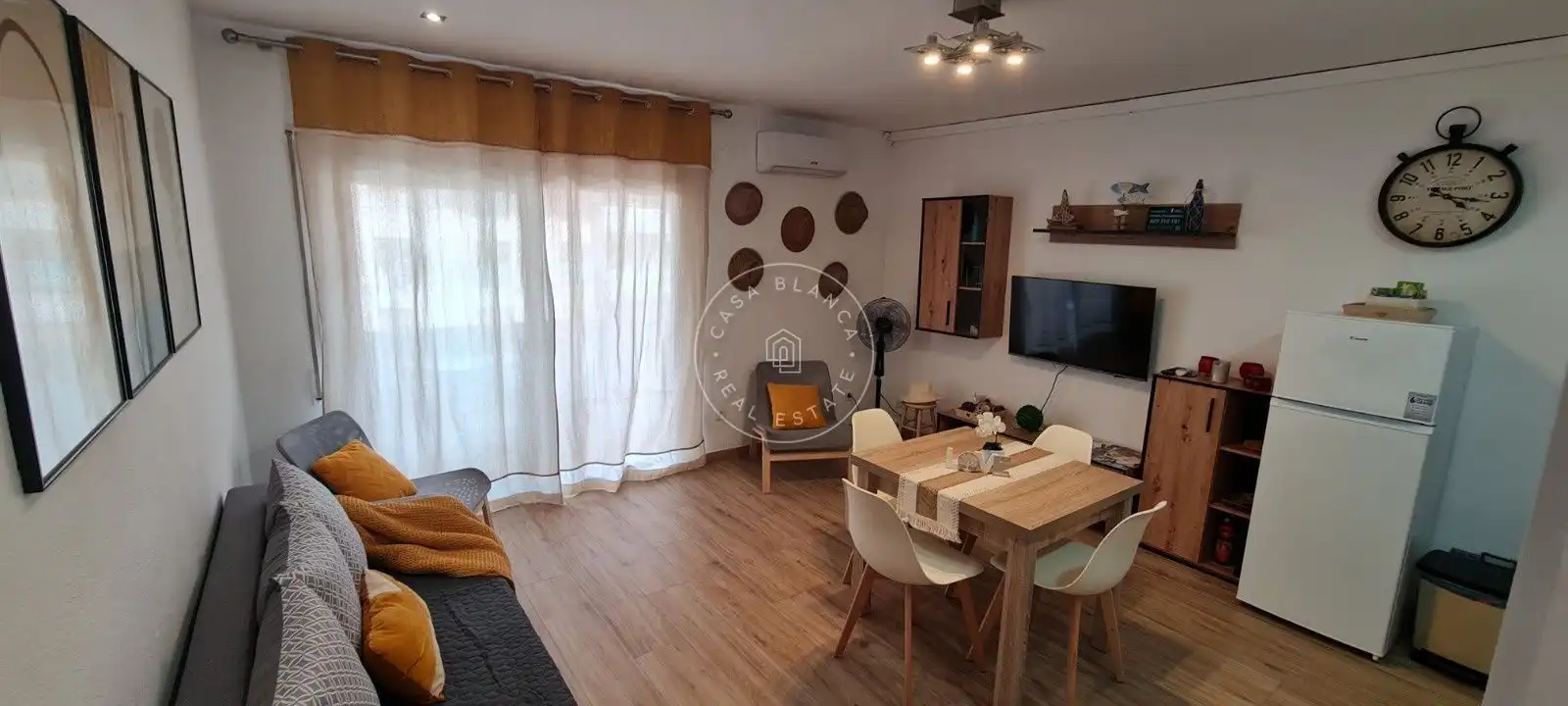 Sala de estar de Apartamento en venta en Lloret de Mar con Aire acondicionado, Calefacción y Amueblado