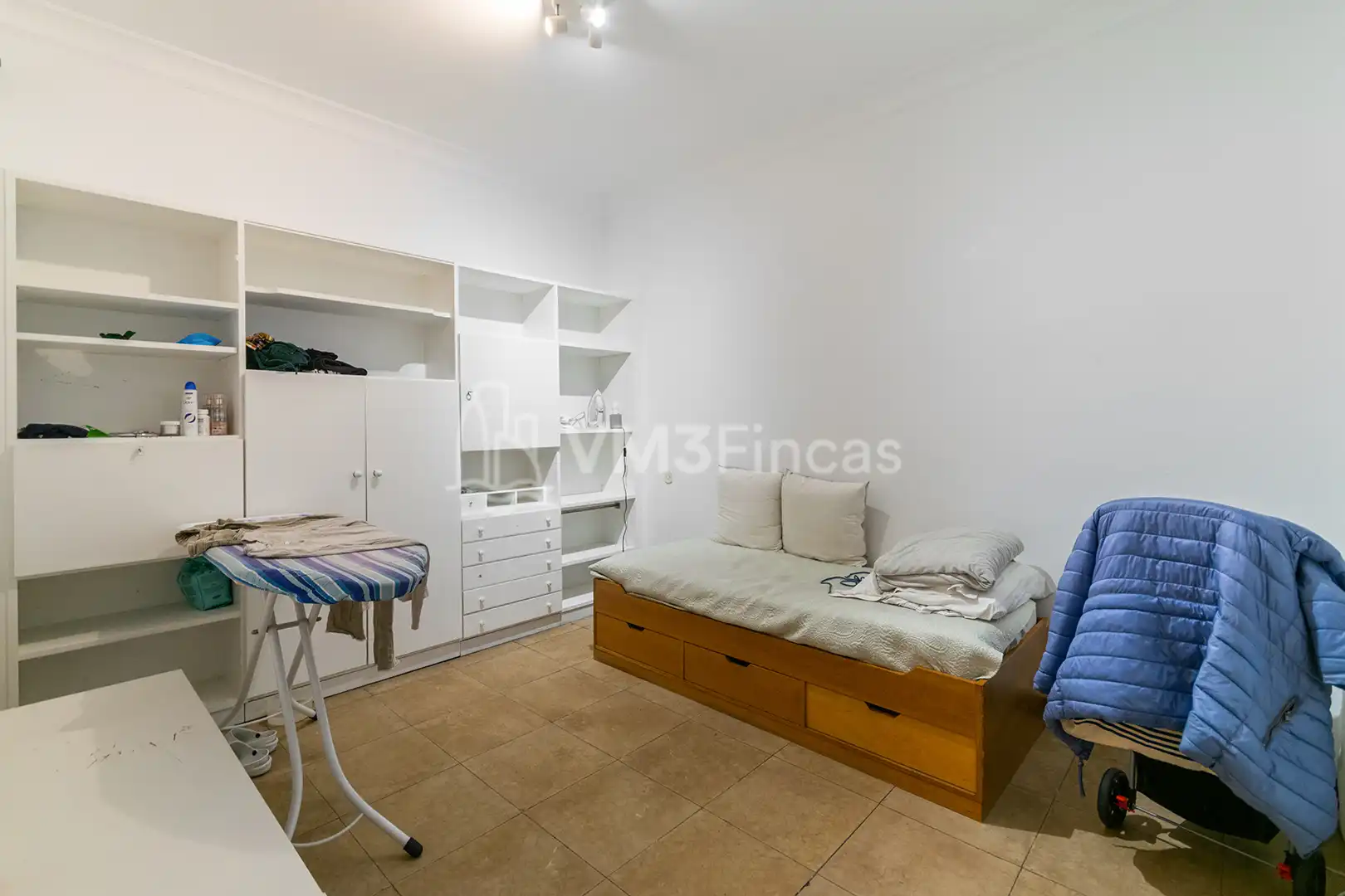 Schlafzimmer von Wohnung zur Miete in Barcelona mit Klimaanlage, Heizung und Parkett