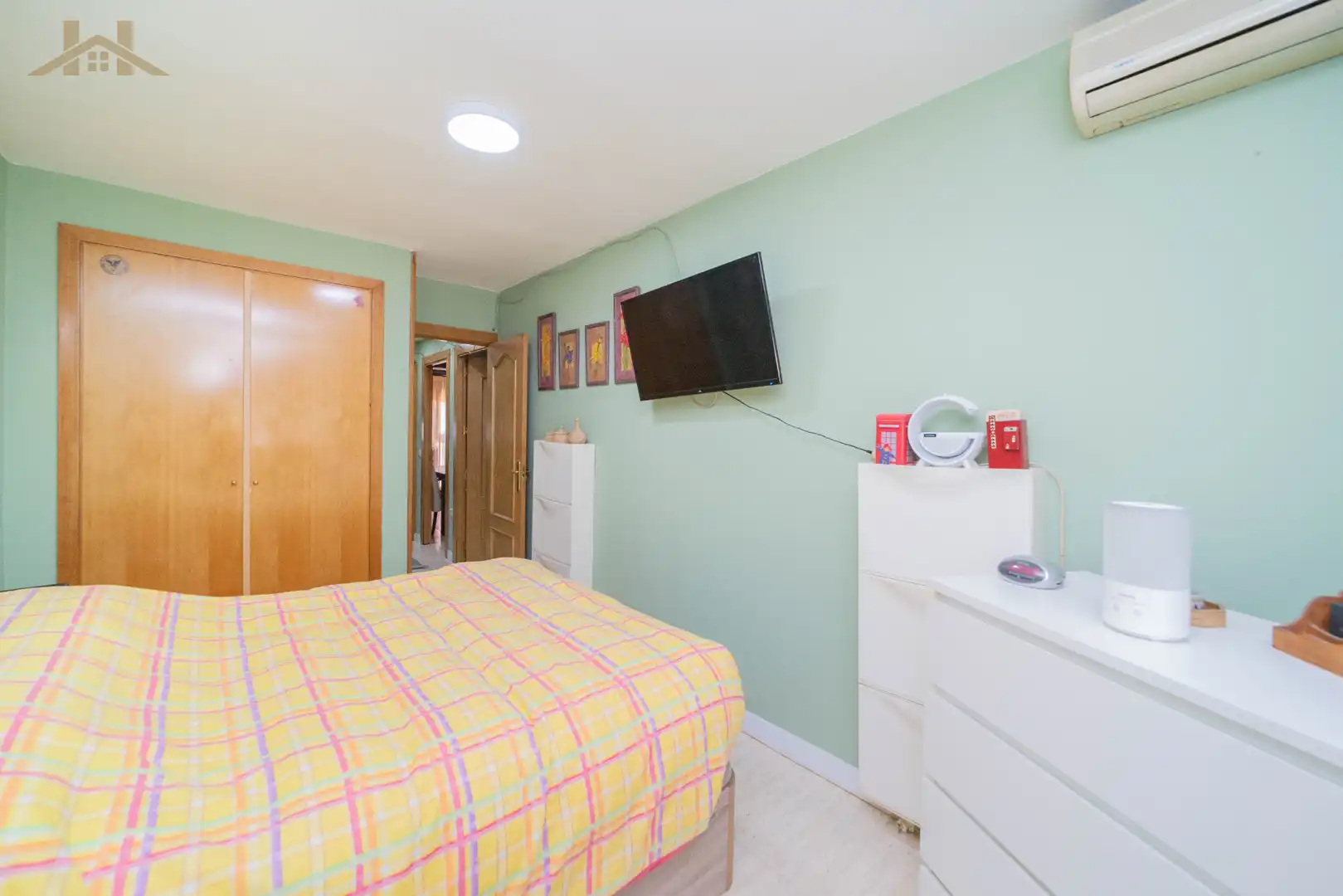 Bedroom of Flat for sale in Alcorcón  with Air Conditioner and Heating