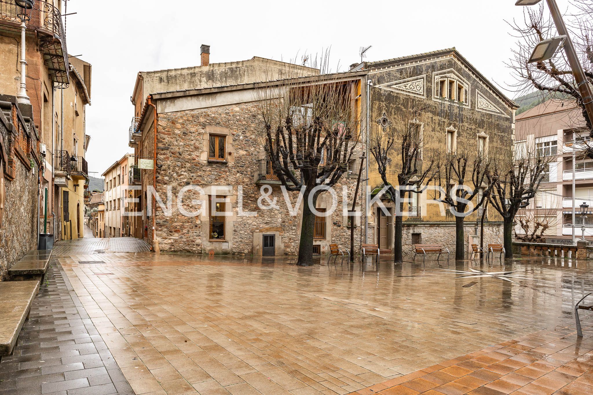 Exterior view of Single-family semi-detached for sale in Figaró-Montmany  with Air Conditioner, Heating and Parquet flooring