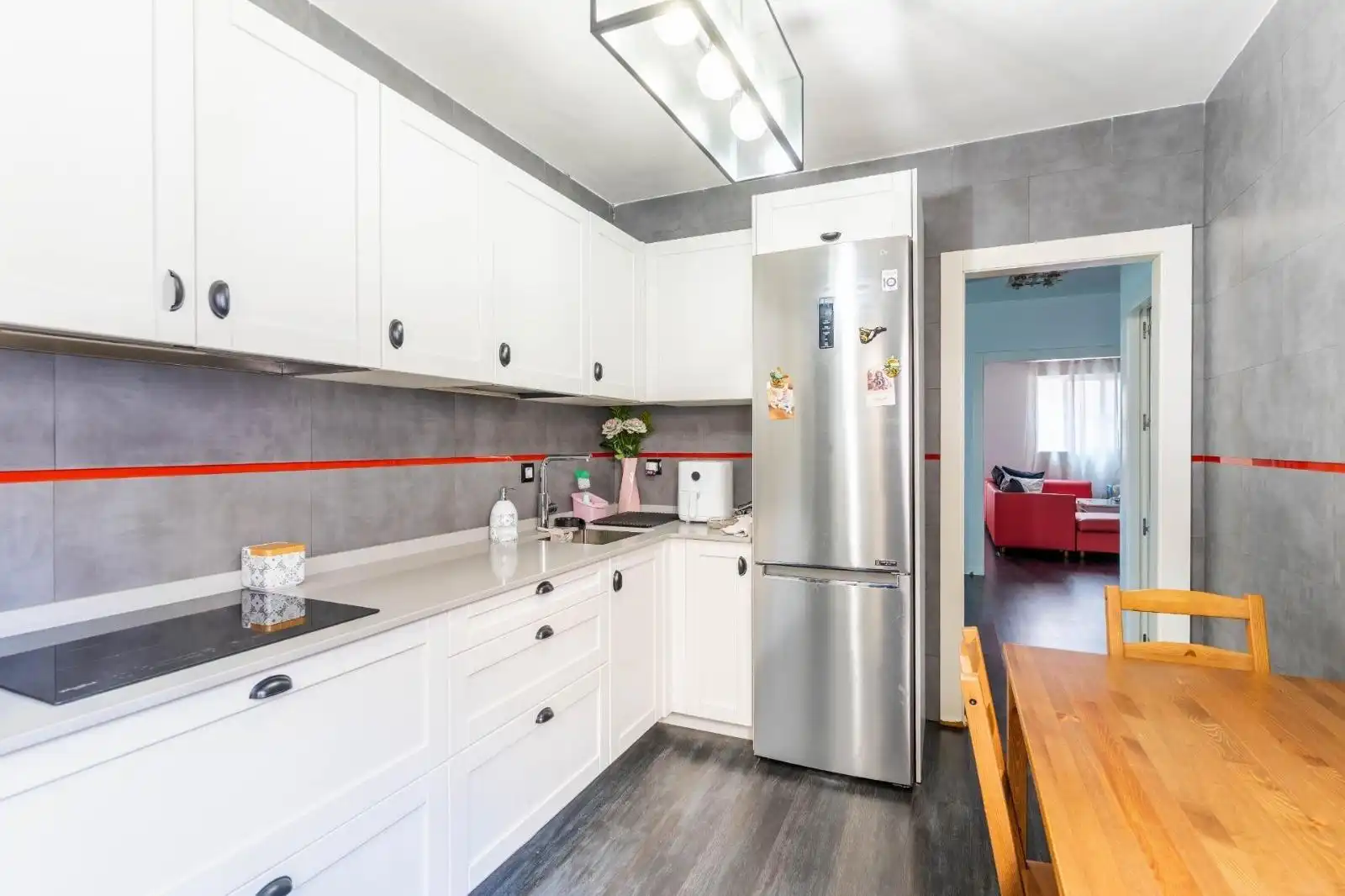 Cocina de Casa adosada en venta en Roquetas de Mar con Aire acondicionado y Terraza