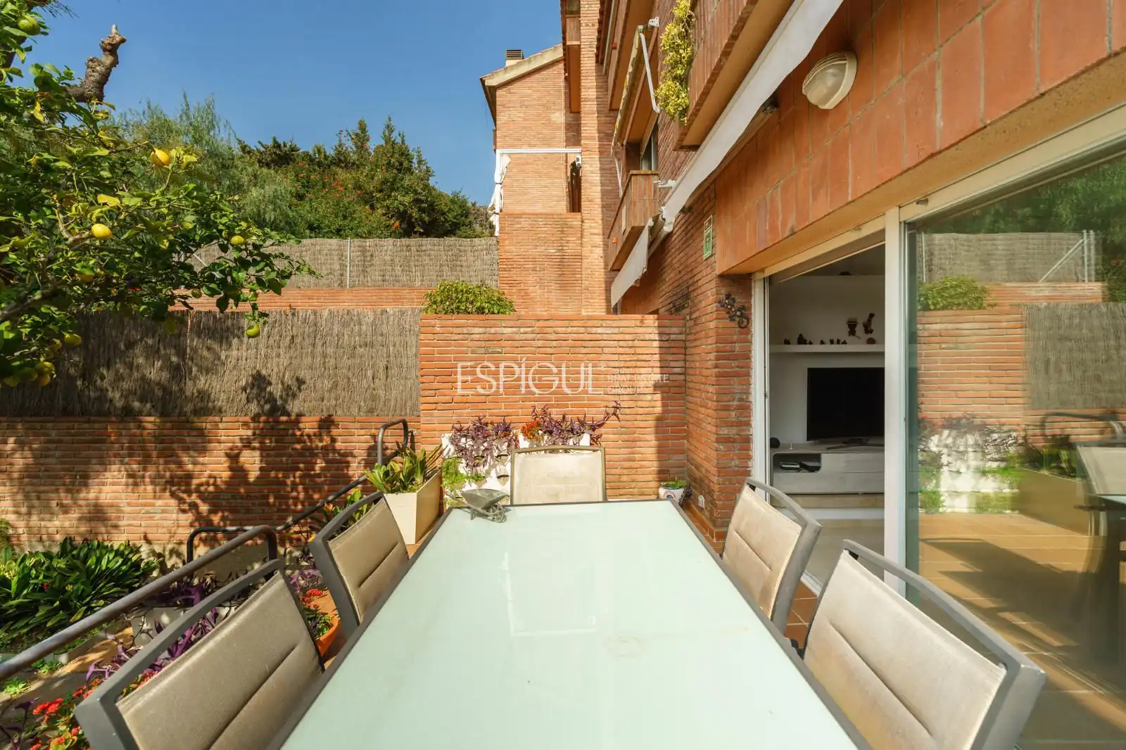 Terraza de Casa adosada en venta en Tiana con Calefacción, Jardín privado y Parquet